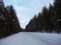 И такой пейзаж здесь на сотни, сотни километров...